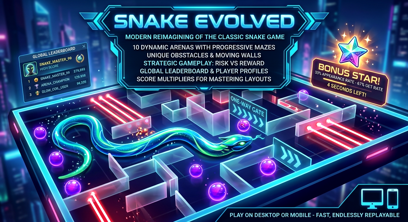 Snake Evolved gameplay