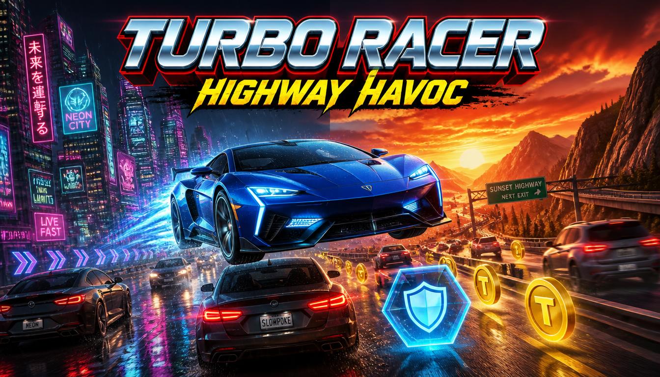 Turbo Racer gameplay
